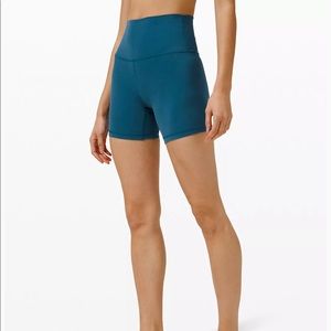 lululemon Align™ High-Rise Short 6" Color: Blue Borealis